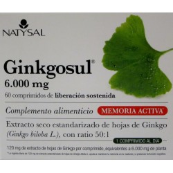 GINKOSUL, 60 COMP, NATYSAL